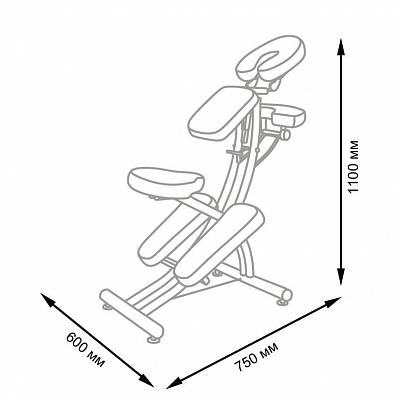 Массажное кресло МД-800: вид 7