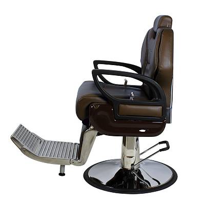 Кресло мужское Барбер МД-8763 тёмно-коричневый: вид 2