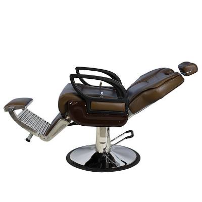 Кресло мужское Барбер МД-8763 тёмно-коричневый: вид 3
