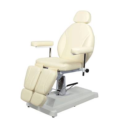 Педикюрное кресло МД-02, белый: вид 2