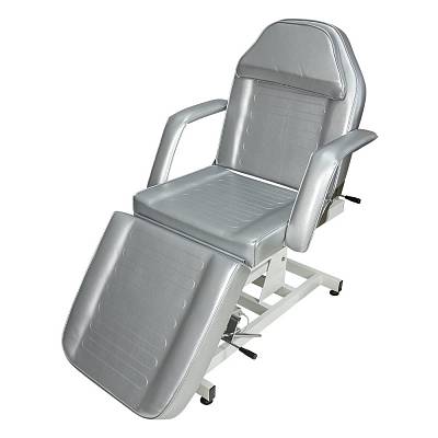 Косметологическое кресло МД-831, 1 мотор, серебристый: вид 0